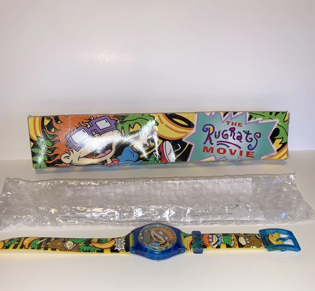 THE RUGRATS MOVIE Burger King CHUCKY Watch Scratch And Sniff W/ Box