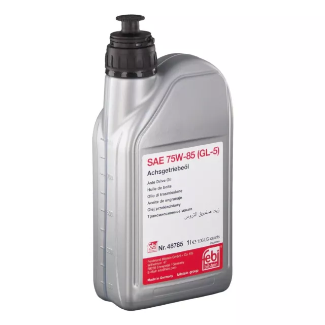 Febi 48785 Gear Oil For Select Audi BMW Mercedes-Benz Volkswagen Models