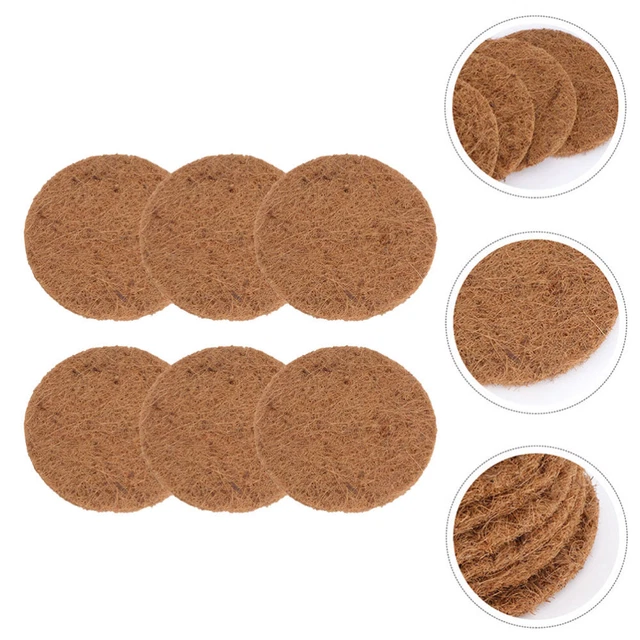 6pcs Bird Nest Mats Coconut Fiber Natural Mat Pigeon nidification Mat Pigeons