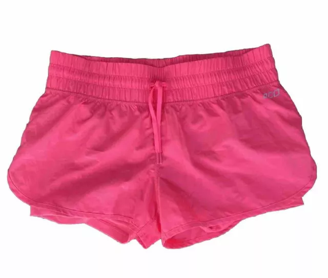 Lorna Jane Shorts - Fluoro Pink - XS - Zip Pocket  - Running Gym Workout