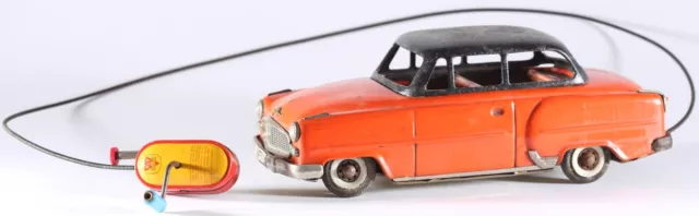 Selten ARNOLD Opel Kadett Rekord Blechauto tin toy Nachkrieg Kurbelantrieb