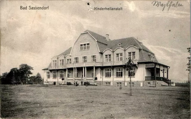 Ak Gruss Aus Bad Sassendorf Kr. Soest Kinderheilanstalt 1910 Westfalen