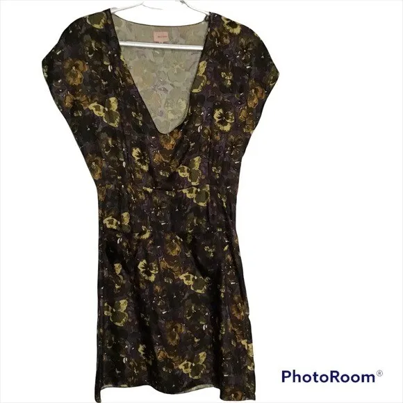 Billy Reid Silk Floral Dress size 2