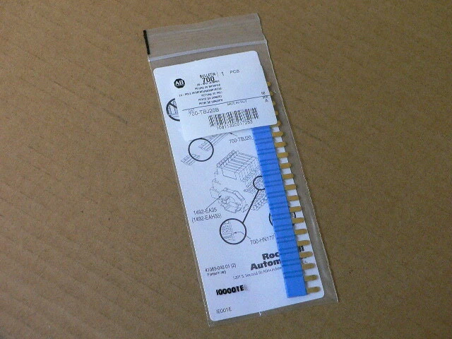 Allen Bradley 700-Tbj20B 700Tbj20B Terminal Block Common Jumper 20 Pole
