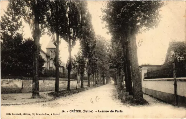 CPA CRÉTEIL Avenue de PARIS (569919)