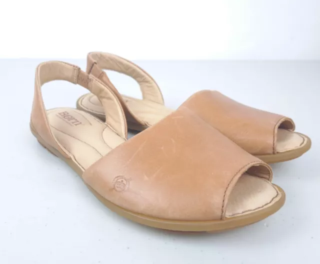 Born trang menorca sandals hot sale cognac