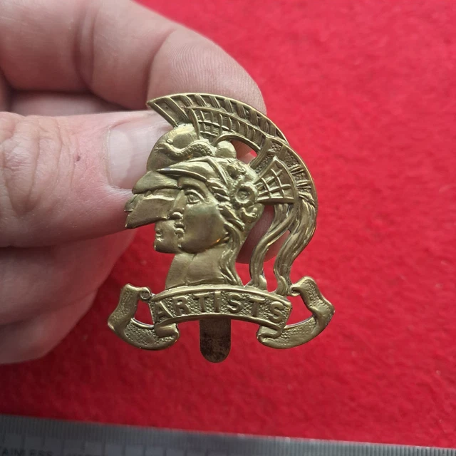 WW1 ARTISTS RIFLES 28th Territorial Battalion London Regiment Cap Badge ...
