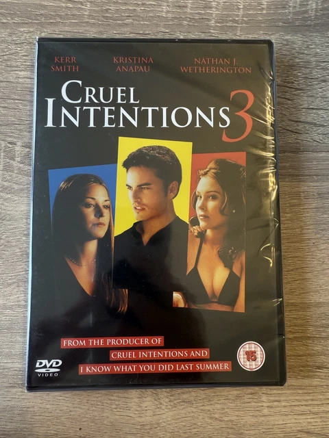 CRUEL INTENTIONS (DVD, 2005) New and Sealed PicClick AU