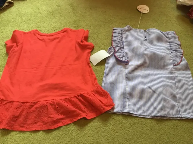 Matalan/Maggiolino girls age 5 summer tops x4. Excellent condition 6