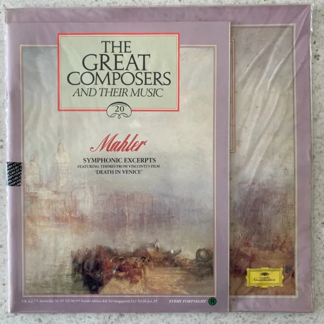 NEW/SEALED - Gustav Mahler, Symphonic Excerpts From 'Death In Venice' - Vinyl LP