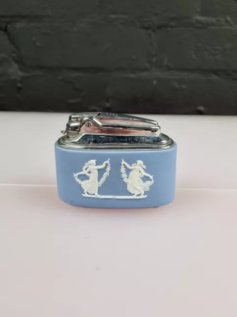 Wedgwood blau-weiß Jaspisware Tanzstundenfeuerzeug