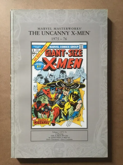 Uncanny X-Men Volume 1 Marvel Masterworks (2006) TPB Claremont Cockrum