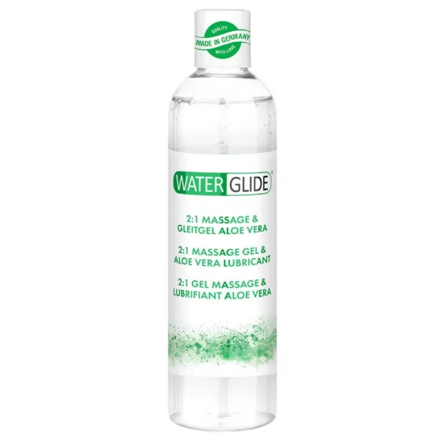 WATERGLIDE Massage & Gleitgel lubricant ALOE VERA 100ml frei Haus wasserbasiert