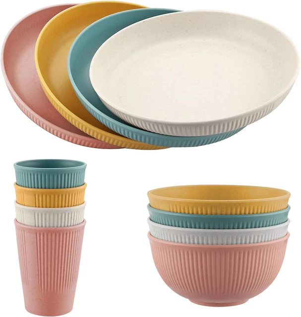 3 Insalatiere Con Coperchio In Plastica Senza BPA - 2 Litri, Diametro 20cm, Verde, Azzurro E Beige - Foto 8