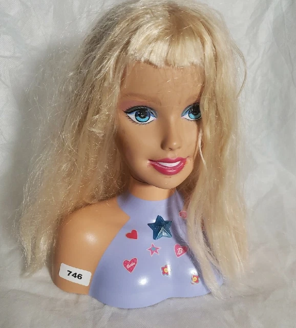 VINTAGE MANNEQUIN HEAD Bust Barbie Bratz Beauty Mattel Stylist Toy Hair