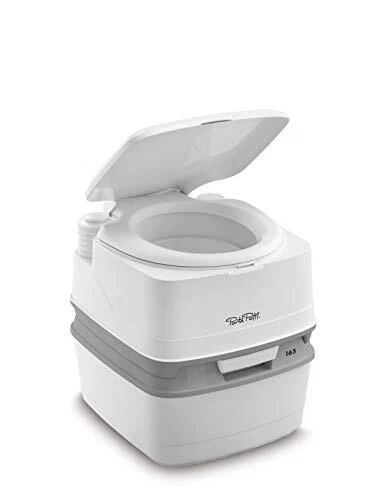 Thetford 92806 Porta Potti 165 Toilette Portable, Blanc - Gris, 414 X 383 X 427