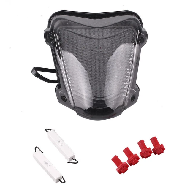 Fanale posteriore fumo LED indicatore luce finale per 2008-17 Suzuzki GSXR1300 HAYABUSA