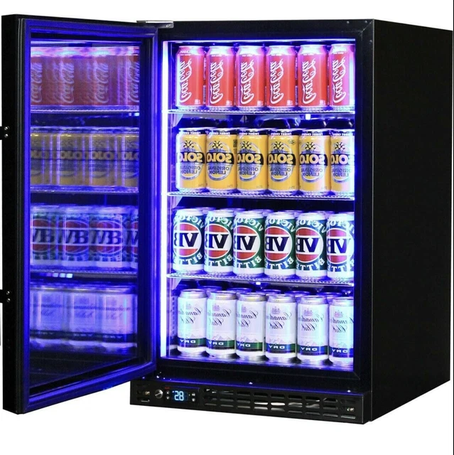 IGLOO BAR FRIDGE Glass Door Mini Freezer Fridges 128L Countertop