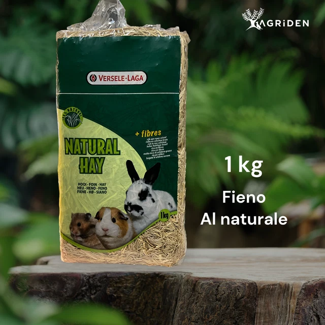 Fieno Al Naturale 1 Kg Per Conigli E Roditori - Versele-Laga