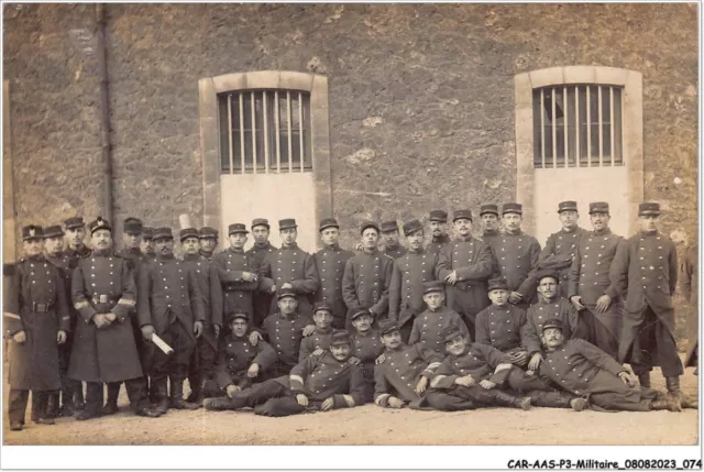 CAR-AASP3-0250 - MILITAIRE - CARTE PHOTO - troupe militaire