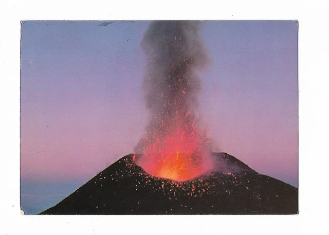 CATANIA (104) - ETNA, Eruzione 1981; Esplosione Cratere - FG/Vg 1994