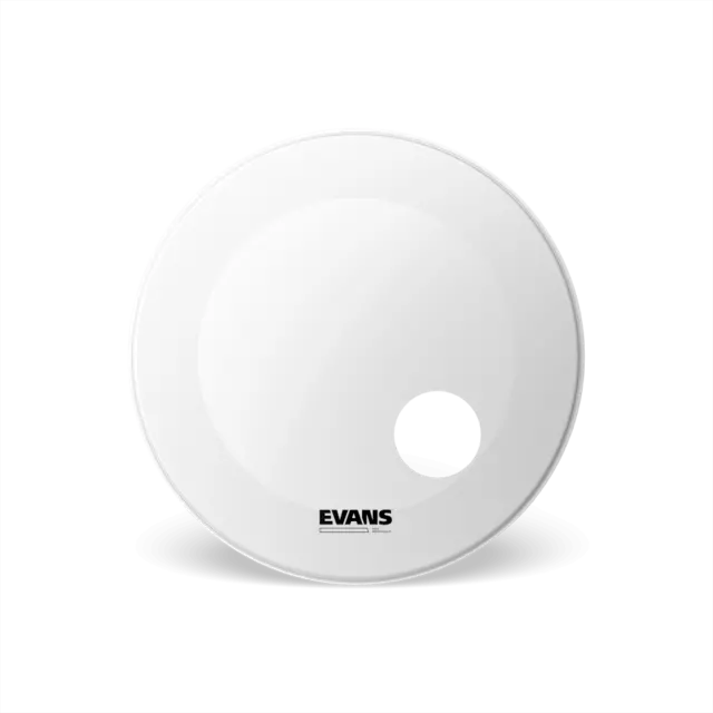 EVANS 22 " EQ3 Blanc Enduit - Bass Tambour Tympan de Résonance