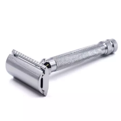 PARKER 91R Double-Edge Closed Comb Safety Razor Heavy Duty