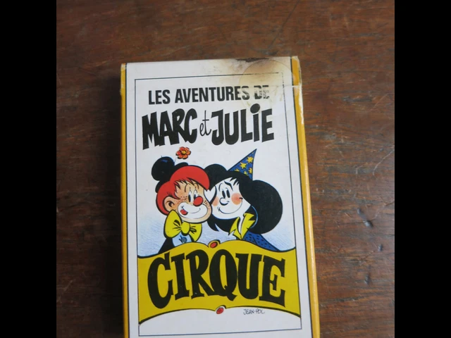 JEU DE CARTES 7 Familles Les Aventures De Marc Et Julie Au Cirque EUR