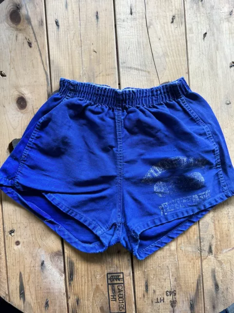 Vintage 1950s champion gym shorts runner winnebago wi phyed small