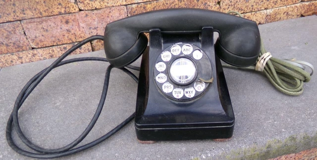 Bell Systems Manufactured By Western Electric Rotary Phone
