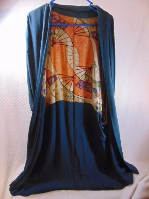 Vintage Antique Japanese ? Asian Silk Kimono Robe