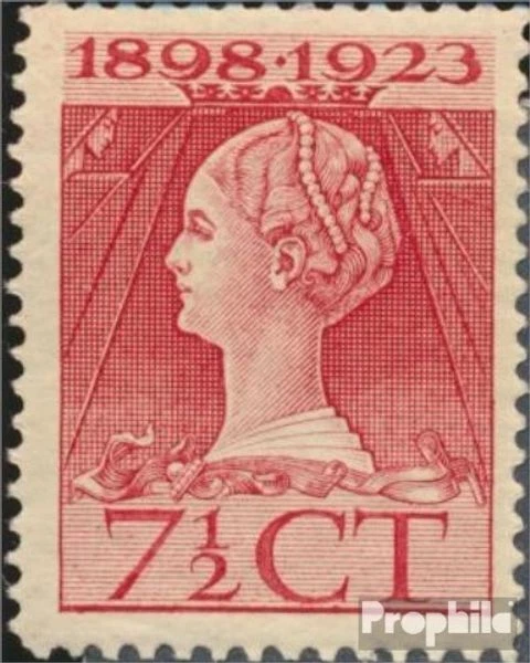 Briefmarken Niederlande 1923 Mi 125C postfrisch
