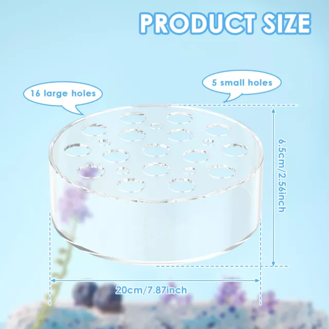 Acrylic Flower Vase for Centerpieces Clear Acrylic Flower Vase Round Zhqgv