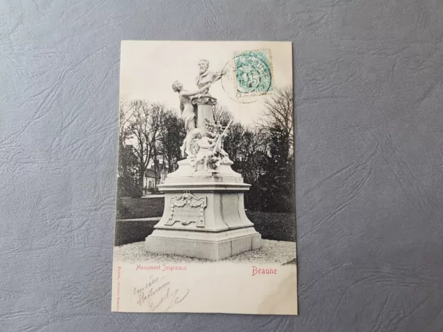 CPA / Carte postale ancienne - BEAUNE - Monument Joigneaux (21)