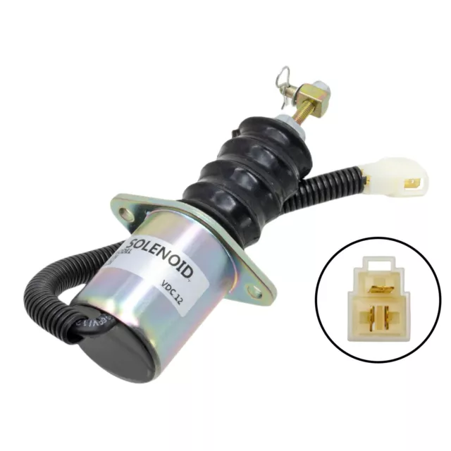 AM882277 Fuel Shutoff Solenoid Compatible WIth John Deere 670 770 870 970 1070