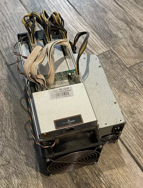 Bitmain Antminer S9 Asic w/ 1600w PSU OS Overclock Tested Fast Ship USA