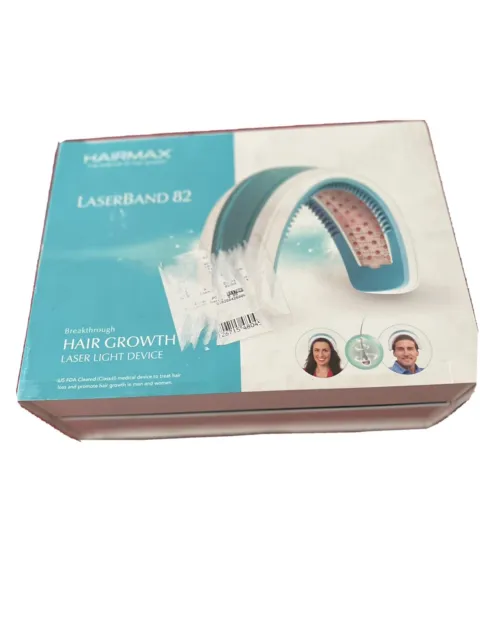 HairMax LaserBand 82 Lasers Hair Growth Treatment Band. ITEM IS NEW,OPEN BOX