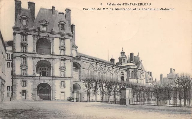 77-Fontainebleau Le Palais Pavillon De Madame De Maintenon -N�T1192-D/0109