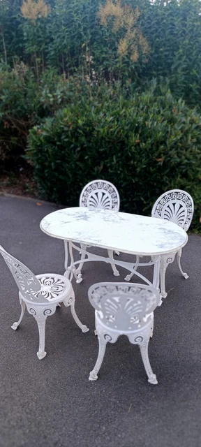 PAIRE DE CHENETS EN FONTE et LAITON et PARE FEU 19eme EUR 140,00