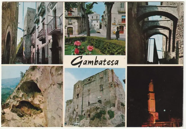 Gambatesa - Campobasso - Vedutine - Viagg. -7232-