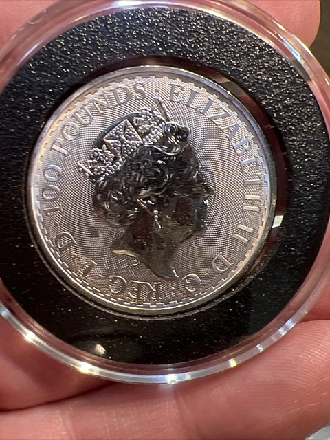 Great Britain 2022 £100 1-oz Platinum Britannia BU