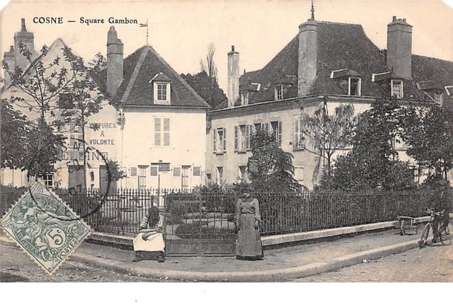 58. n°205694. cosne. square gambon. important fold
