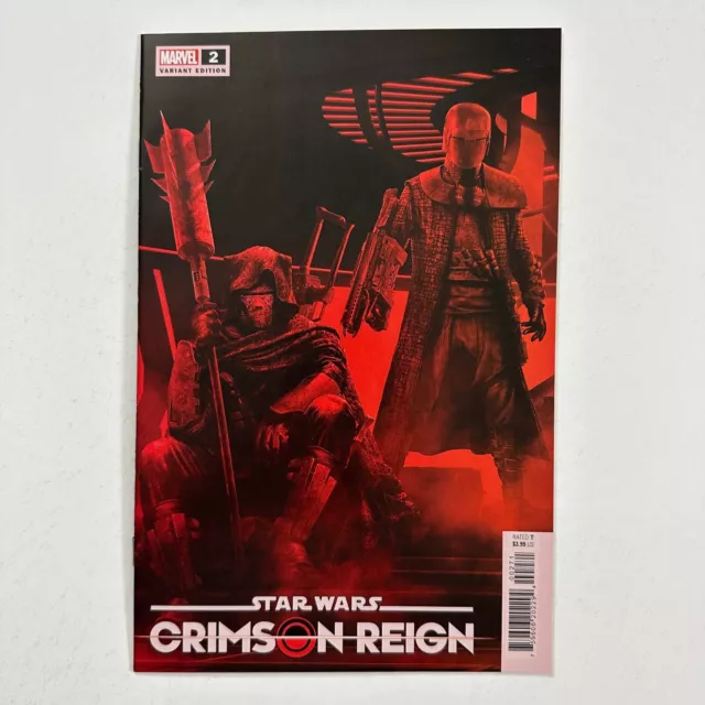 Star Wars Crimson Reign 2 Rahzzah Knights Of Ren Variant (2022, Marvel Comics)