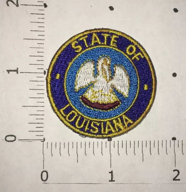 Louisiana Patch - State of Louisiana Travel Souvenir