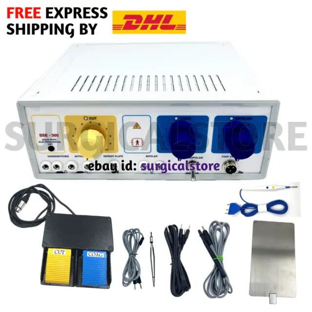 Laparoscopic 300W Analog Cautery Electro Surgical Generator SSE-300 Equipment