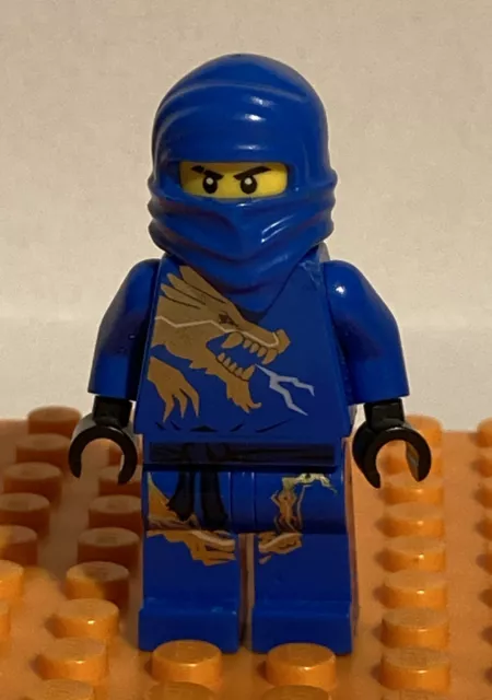 LEGO MINIFIGURE NINJAGO njo016 Jay DX The Golden weapons with gold