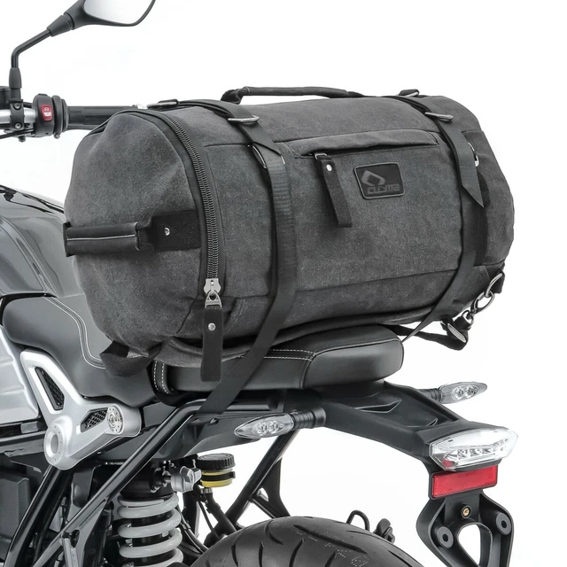 Borsa Moto Posteriore Impermeabile 25L In PVC 500D, Chiusura Roll-top, Cinghie Per Sellino O Portapacchi, Per Viaggi, Campeggio E Outdoor, 9 Colori