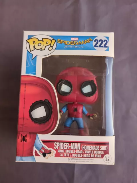 Spider-Man (Homemade Suit) 222 - HomeComing - Marvel - Figurine Funko Pop!