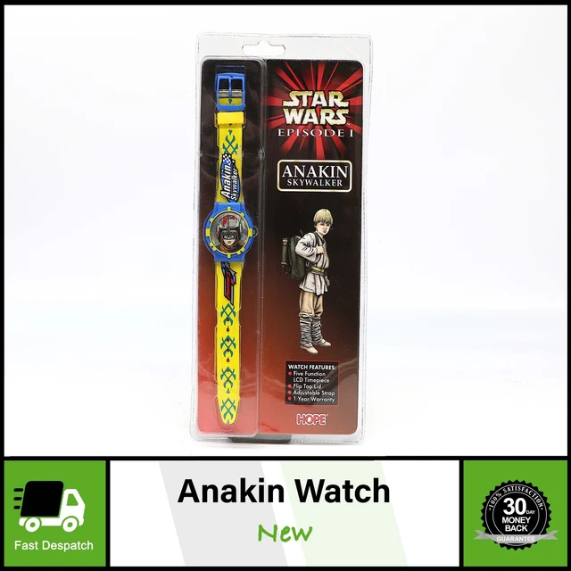 Star Wars Episode I Anakin Skywalker Watch | Timepiece Flip Lid Adjustable Strap
