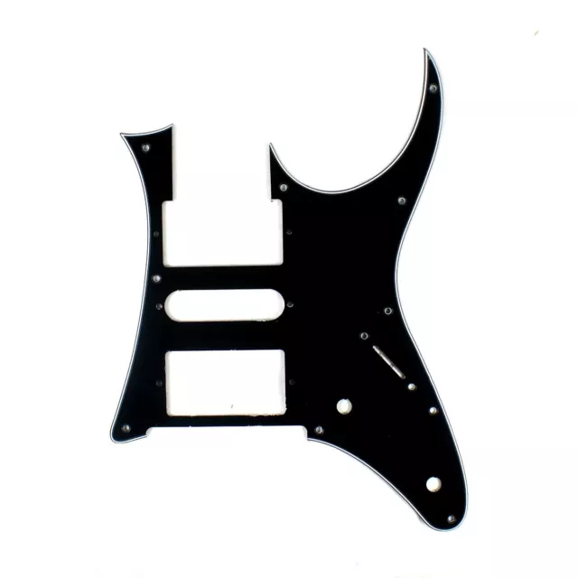 (D99) Custom Guitar Pick Guard for Ibanez RG 750, RG 550  ,3ply Black